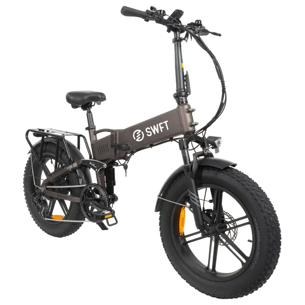 SWFT OG20 Fat Bike Eléctrica Plegable Doble Suspensión 250W 48V 13Ah | Hasta 120Km
