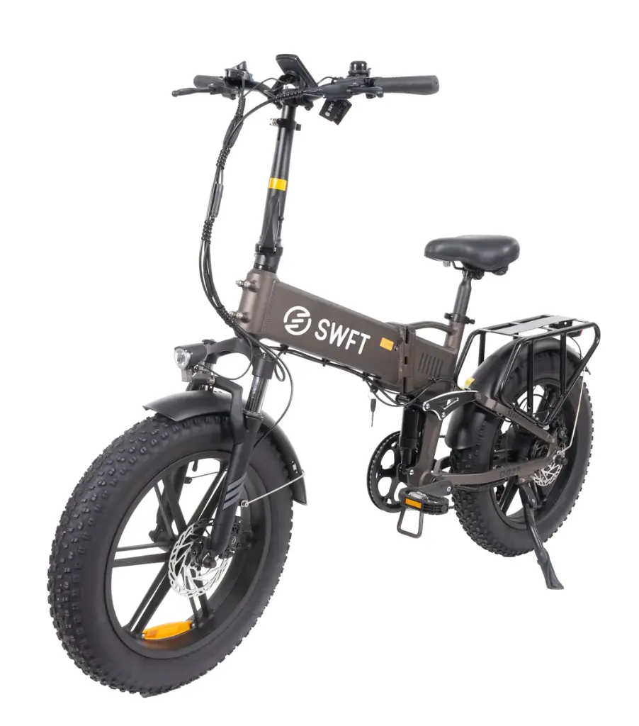 SWFT OG20 Fat Bike Eléctrica Plegable Doble Suspensión 250W 48V 13Ah | Hasta 120Km