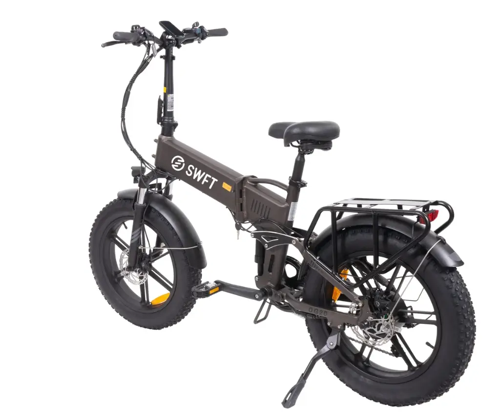 SWFT OG20 Fat Bike Eléctrica Plegable Doble Suspensión 250W 48V 13Ah | Hasta 120Km