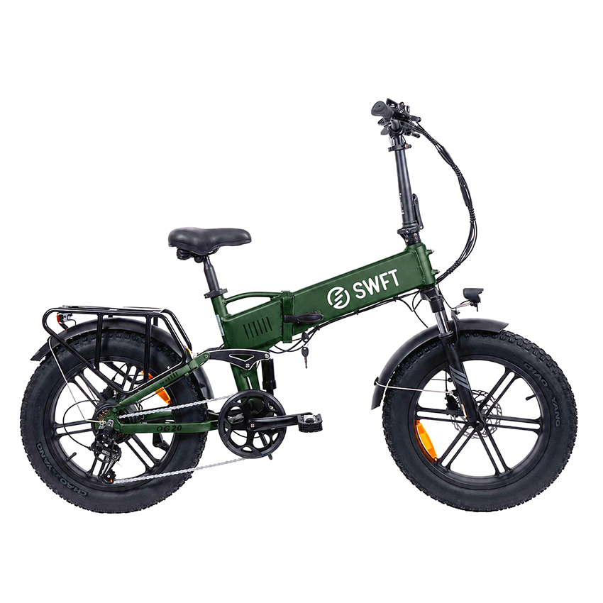 SWFT OG20 Fat Bike Eléctrica Plegable Doble Suspensión 250W 48V 13Ah | Hasta 120Km