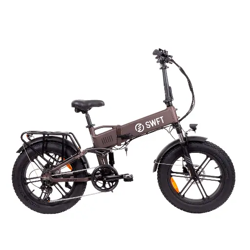 SWFT OG20 - Fat Bike Eléctrica Plegable Doble Suspensión 250W 48V 13Ah